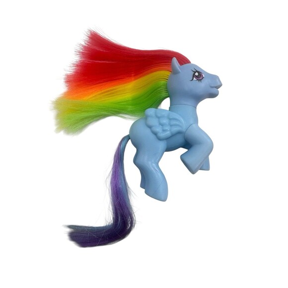 My Little Pony 2019 Retro Rainbow Lot Of 3 Pink Butterfly 6” Fast Shipping - Picture 16 of 16